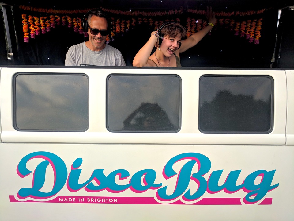 discobug dj booth silent disco