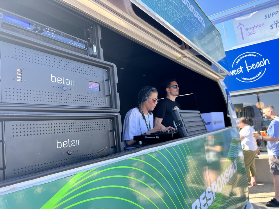 Top cities UK Dj sustainable promotional vehicle