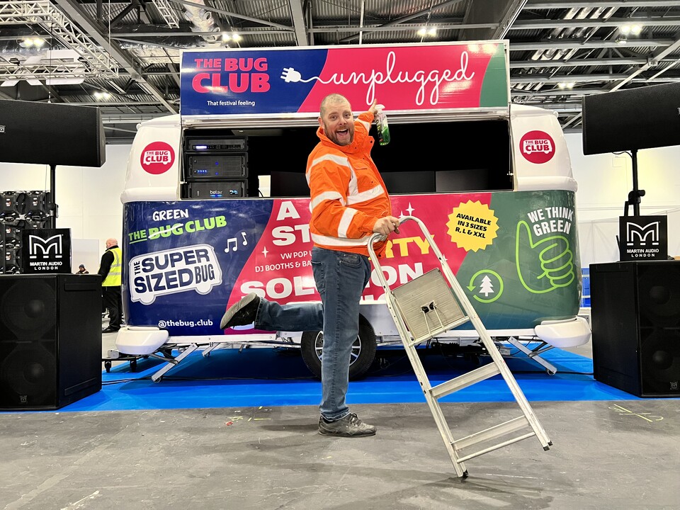 VW DJ Booth promotional vehicle health & safety