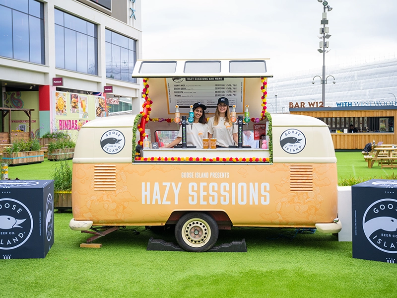 goose ipa dry hire of promotional vehicle