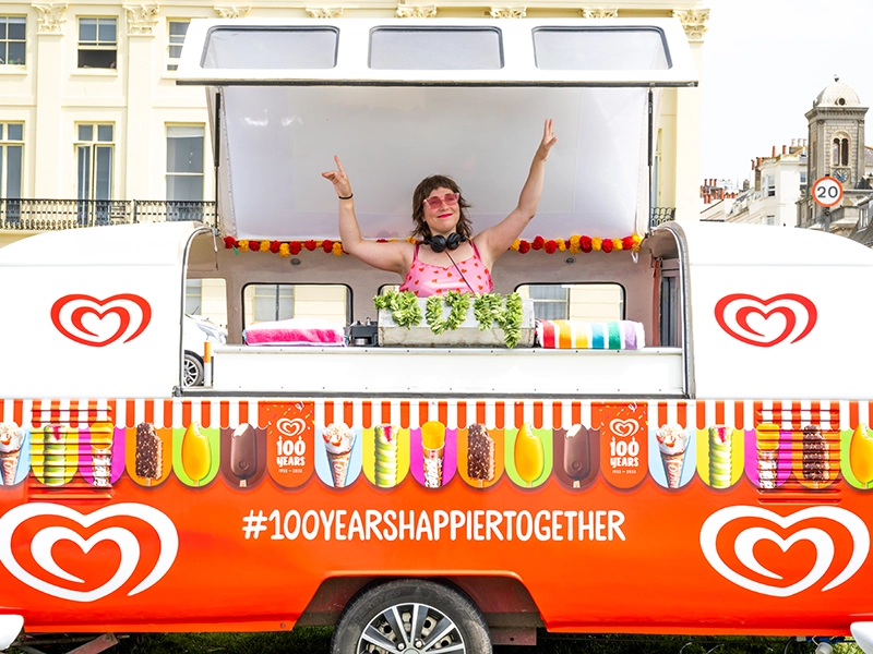 brand activation walls dj booth