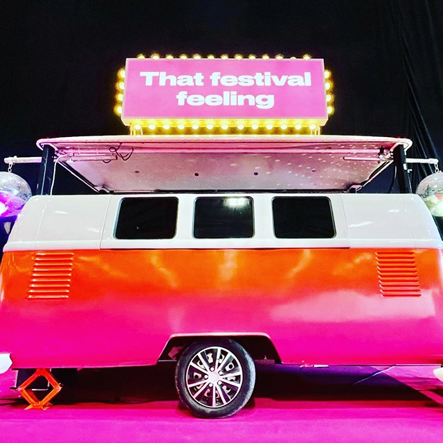 Exhibition stand DJ Van