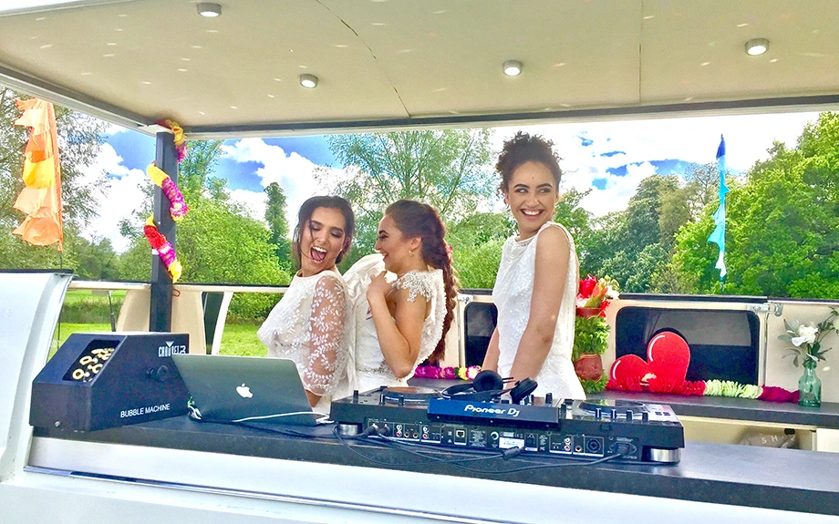 mobile disco vw van hire south of england