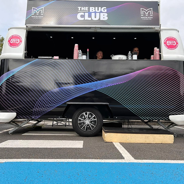 VW Mobile DJ Van Bar