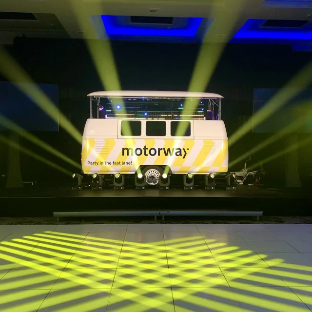 corporate event brand activation dj van hire